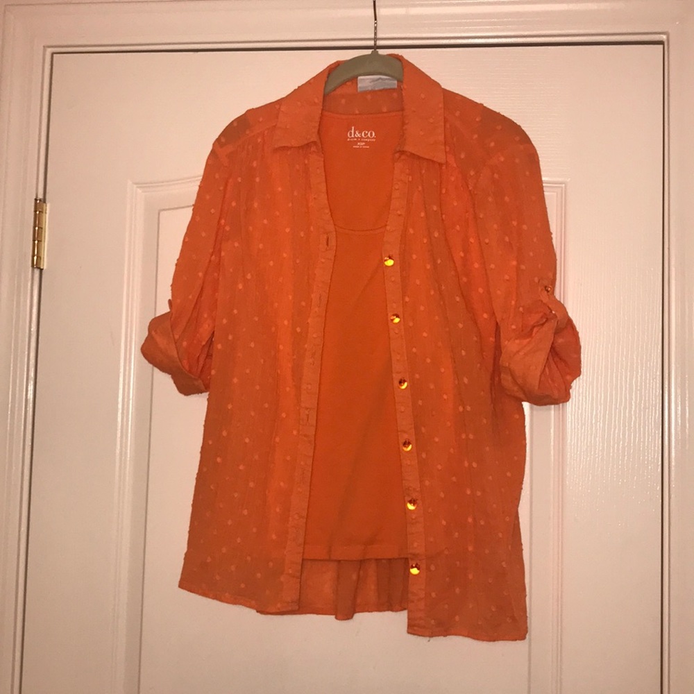 Blouse with tank